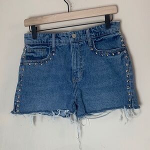 Reformation Jeans Cut Out Shorts Size 25